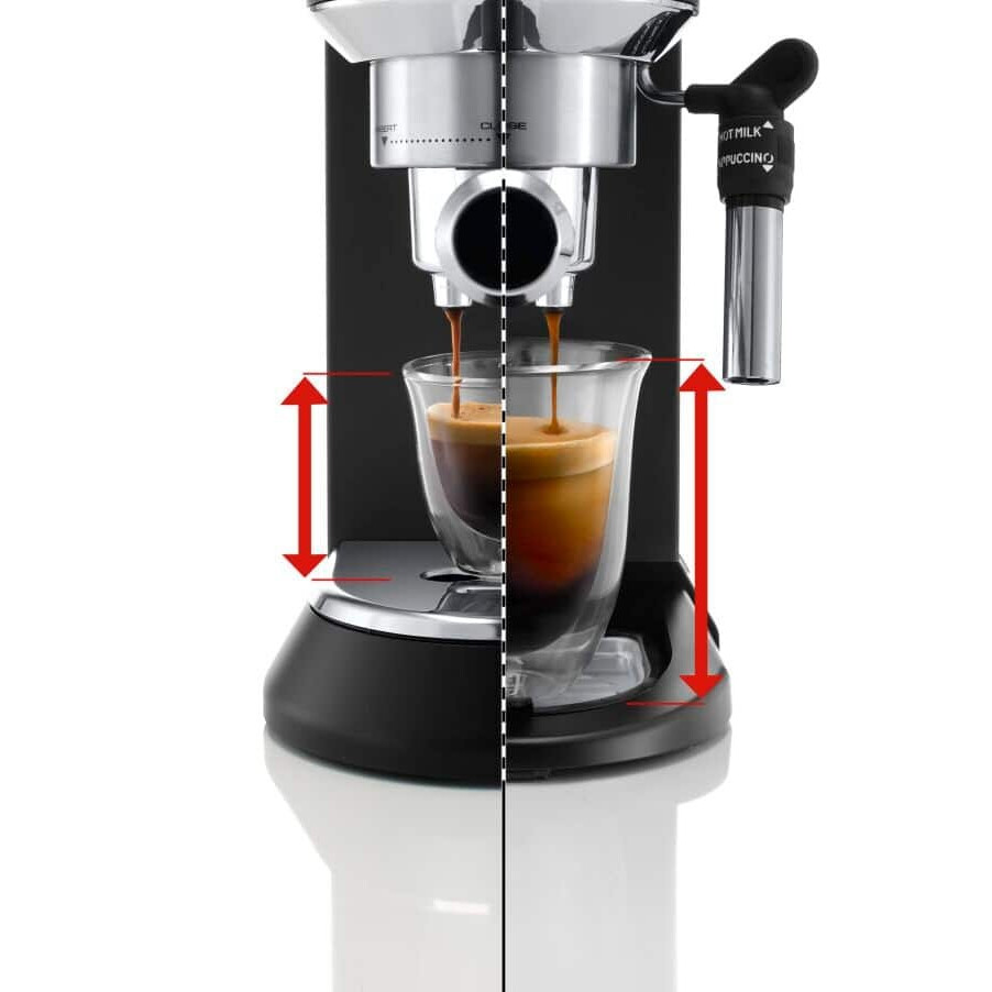 Virtuves piederumi De’Longhi Dedica Style EC685.BK Semi-auto Espresso machine 1.1 L - foto 5