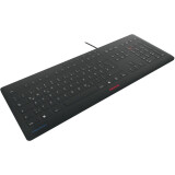 Tastatūra Cherry STREAM PROTECT Black Ge (JK-8502DE-2)