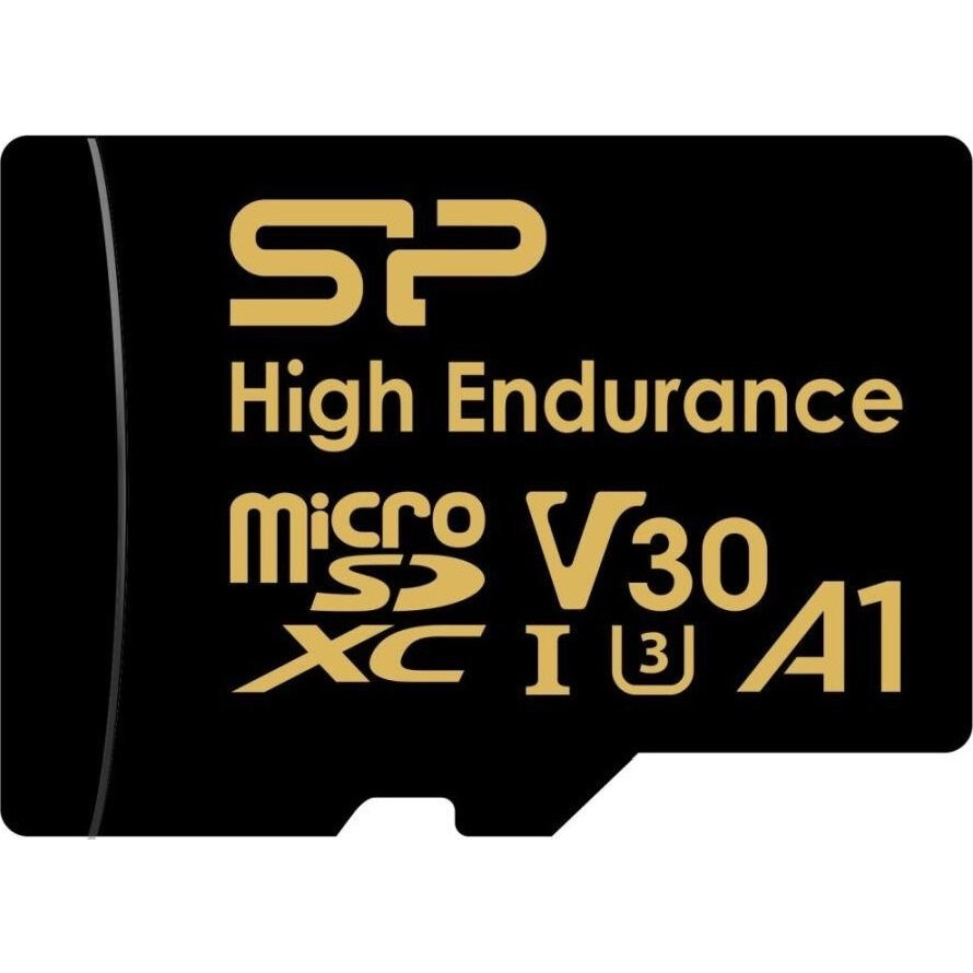Atmiņas karte SILICON POWER MICROSDXC HIGH ENDURANCE 128GB V30 + ADAPTER (SP128GBSTXDV3V1HSP)