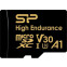 Atmiņas karte SILICON POWER MICROSDXC HIGH ENDURANCE 128GB V30 + ADAPTER (SP128GBSTXDV3V1HSP)
