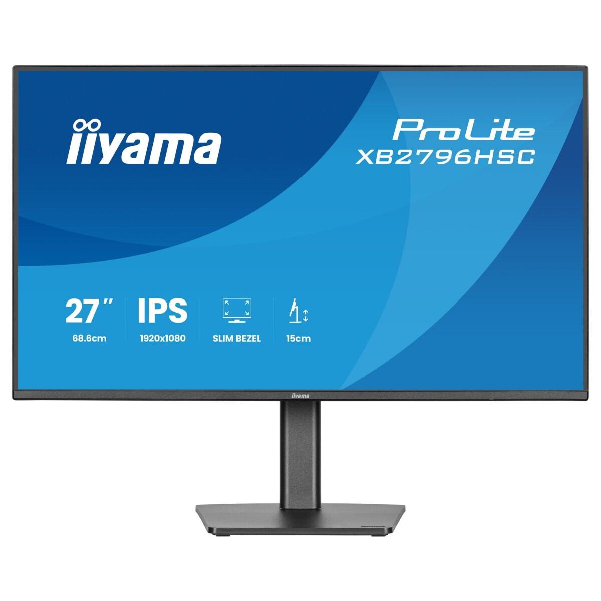 Monitors iiyama ProLite XB2796HSC-B1 27 Black - foto 3