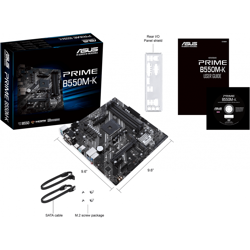 Mainboard ASUS PRIME B550M-K - Foto 5