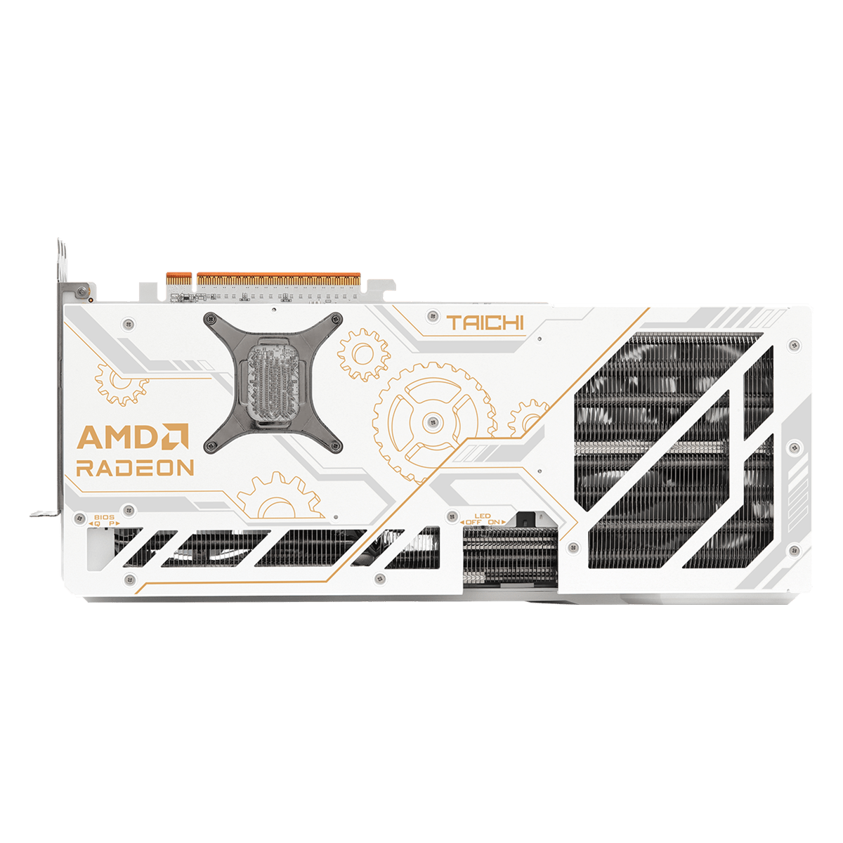 Videokarte ASRock AMD Radeon RX 9070 XT Taichi OC 16GB GDDR6 White (90-GA5YZZ-00UANZ)