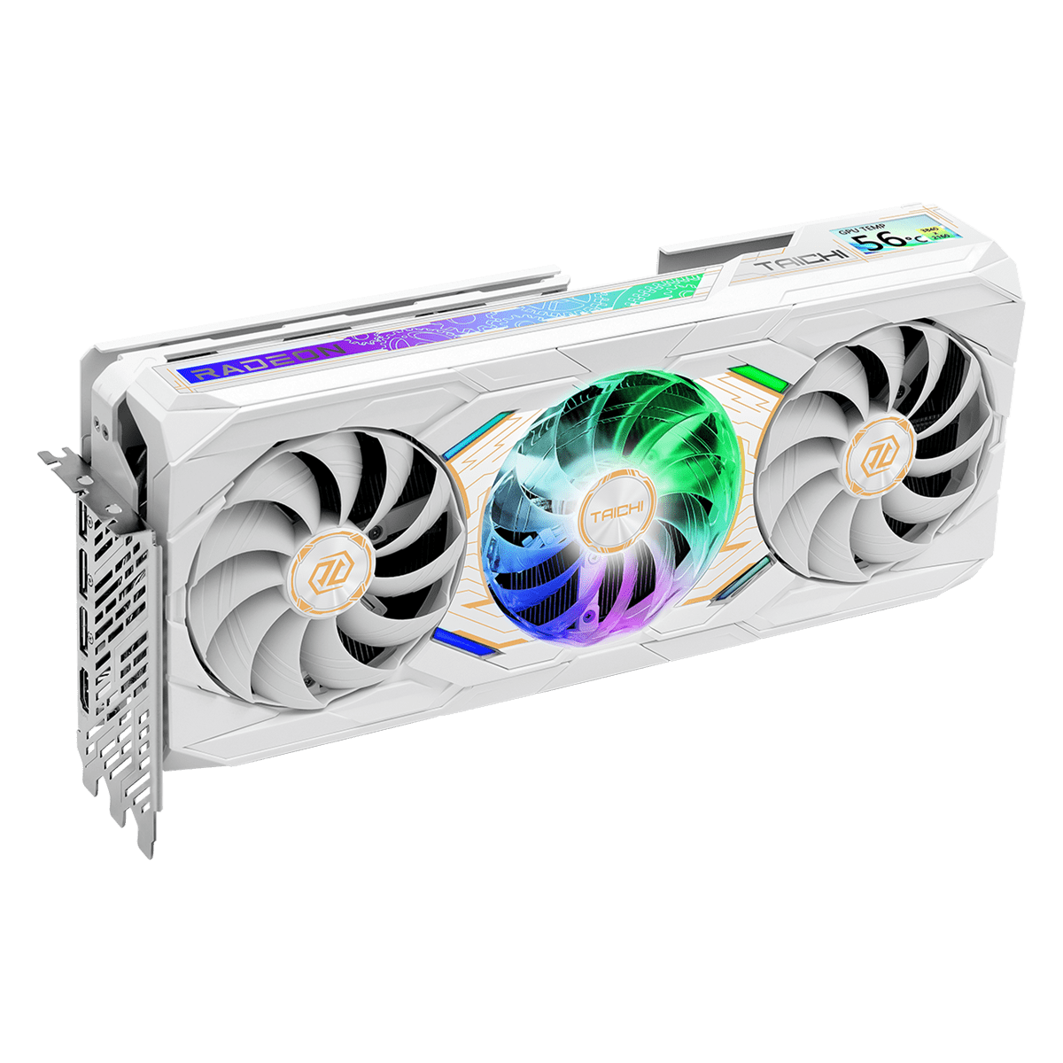 Videokarte ASRock AMD Radeon RX 9070 XT Taichi OC 16GB GDDR6 White (90-GA5YZZ-00UANZ) - foto 4