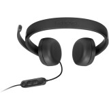 Austiņas Lenovo USB-A Wired Stereo Gen 2 Black (4XD1P83425)