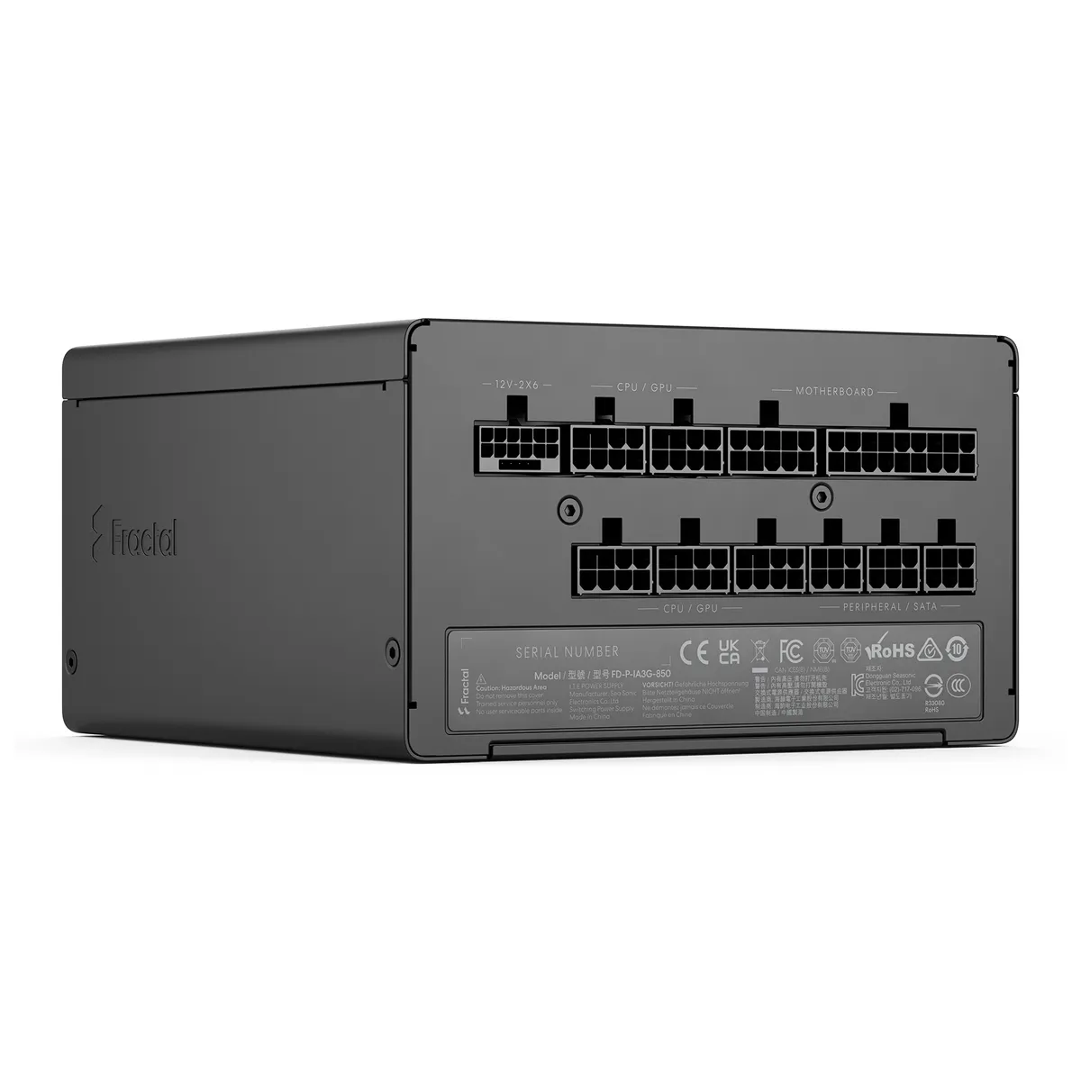 Barošanas bloks Fractal Design Ion 3 Gold 850W Black (FD-P-IA3G-850-EU)