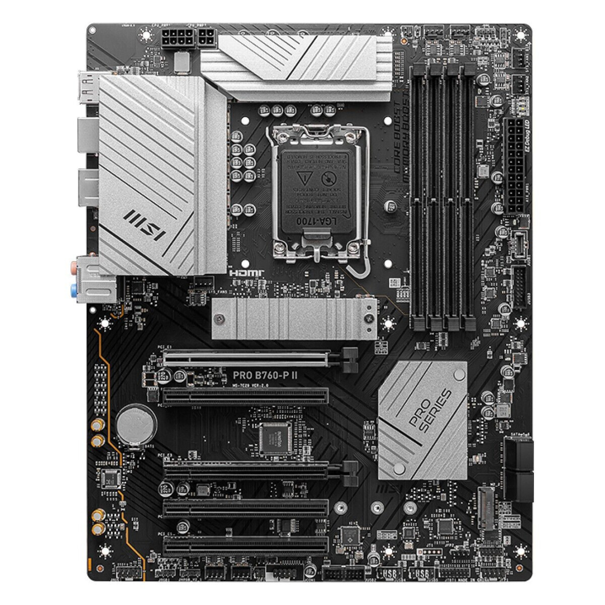 Pamatplate MSI B760 PRO B760-P II Black (7E29-002R) - foto 4