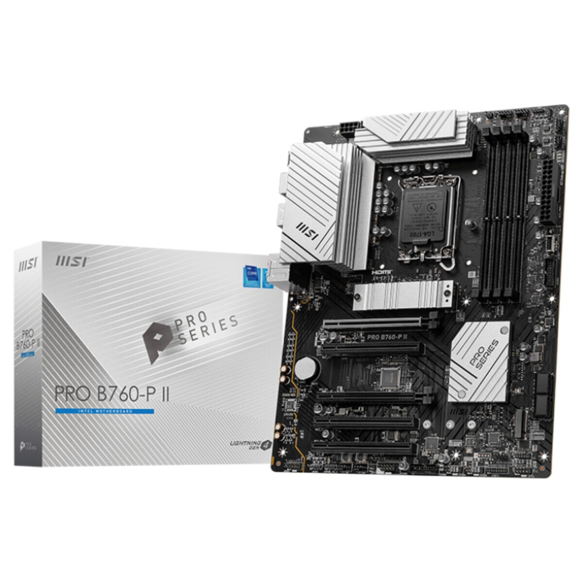 Pamatplate MSI B760 PRO B760-P II Black (7E29-002R) - foto 5