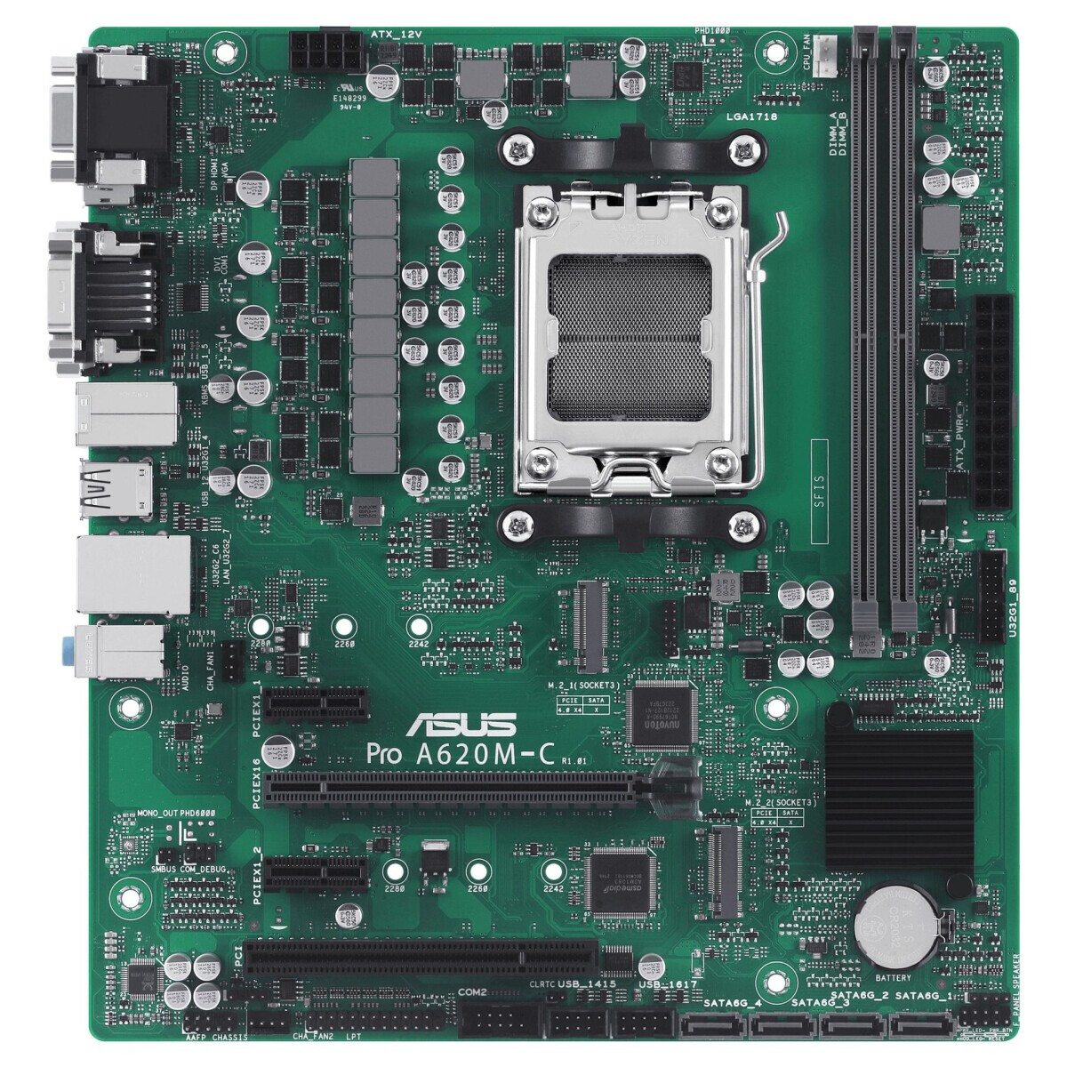 Pamatplate Asus A620 Pro A620M-C-CSM Green (90MB1F80-M0EAYC) - foto 3