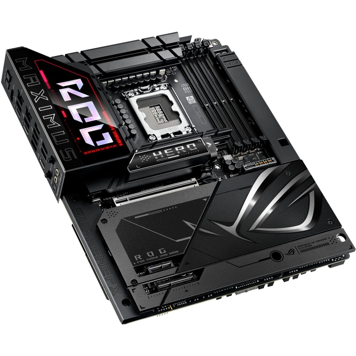 Pamatplate Asus Z890 ROG MAXIMUS HERO BTF Black (90MB1KG0-M0EAY0) - foto 6