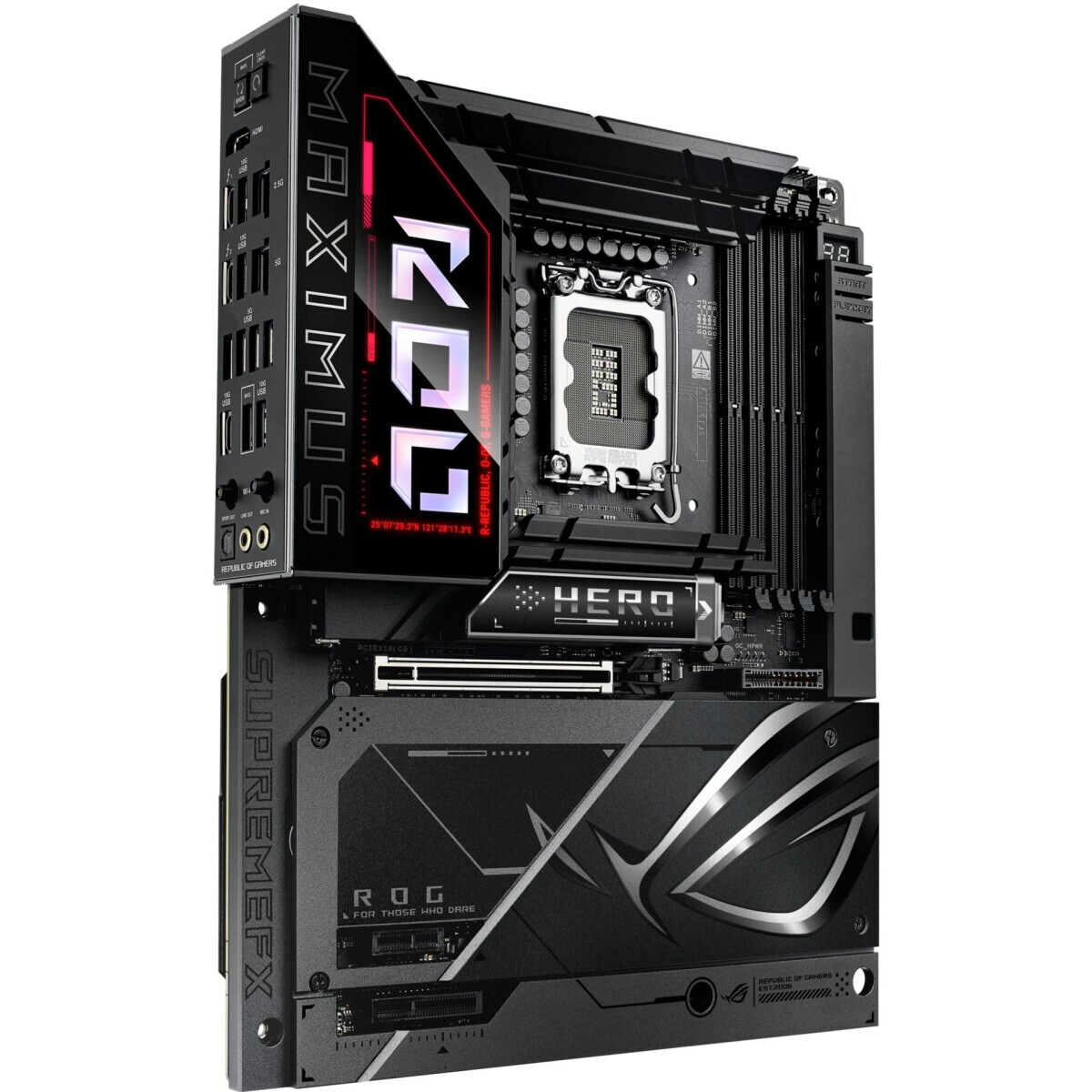 Pamatplate Asus Z890 ROG MAXIMUS HERO BTF Black (90MB1KG0-M0EAY0) - foto 7