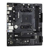 Pamatplate ASRock A520 A520M-HDV Black (90-MXBE60-A0UAYZ)