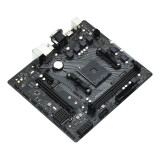 Pamatplate ASRock A520 A520M-HDV Black (90-MXBE60-A0UAYZ)