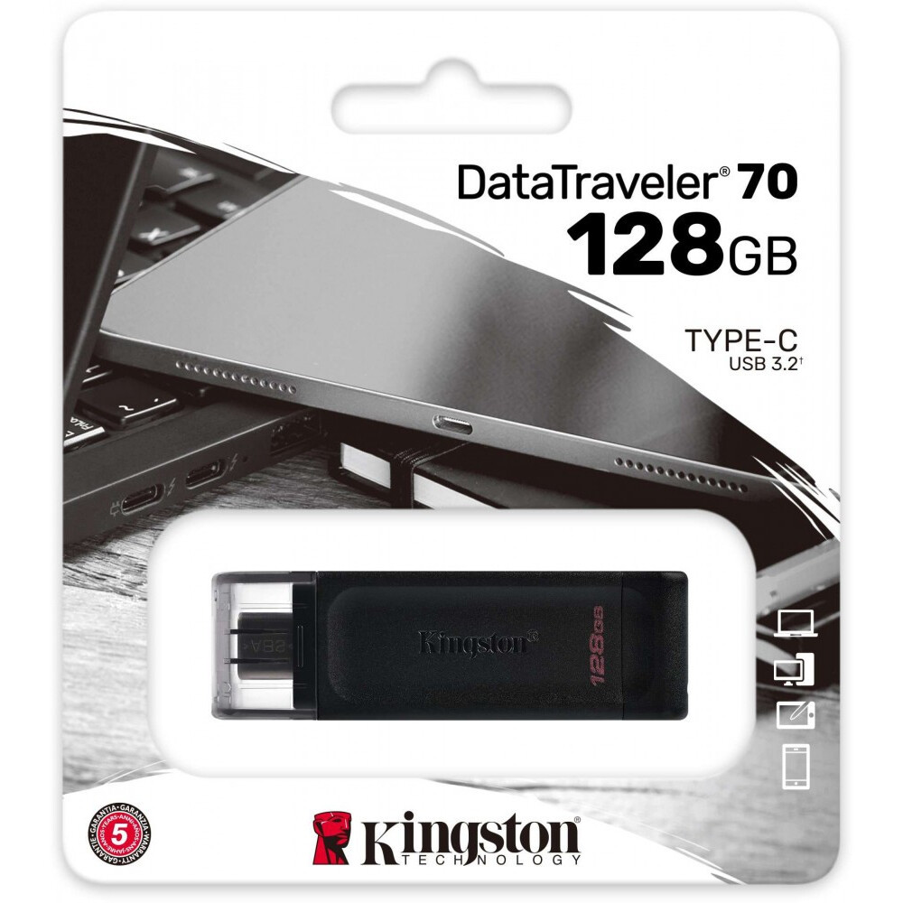 USB-Flash-Laufwerk 128GB Kingston DataTraveler DT70 (DT70/128GB) - Foto 2