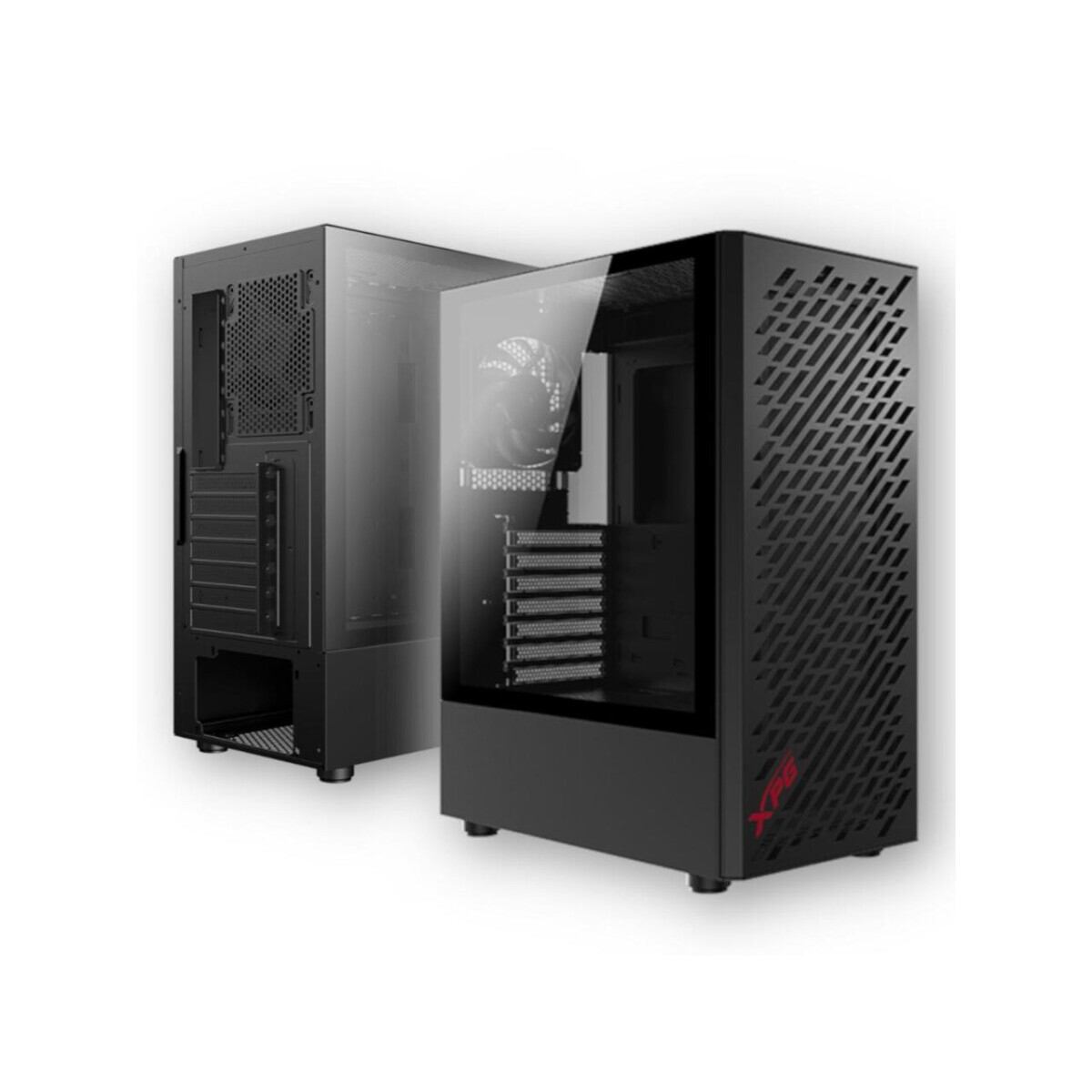 Datoru korpuss Adata XPG VALOR AIR Midi Tower Black (75261054) - foto 4