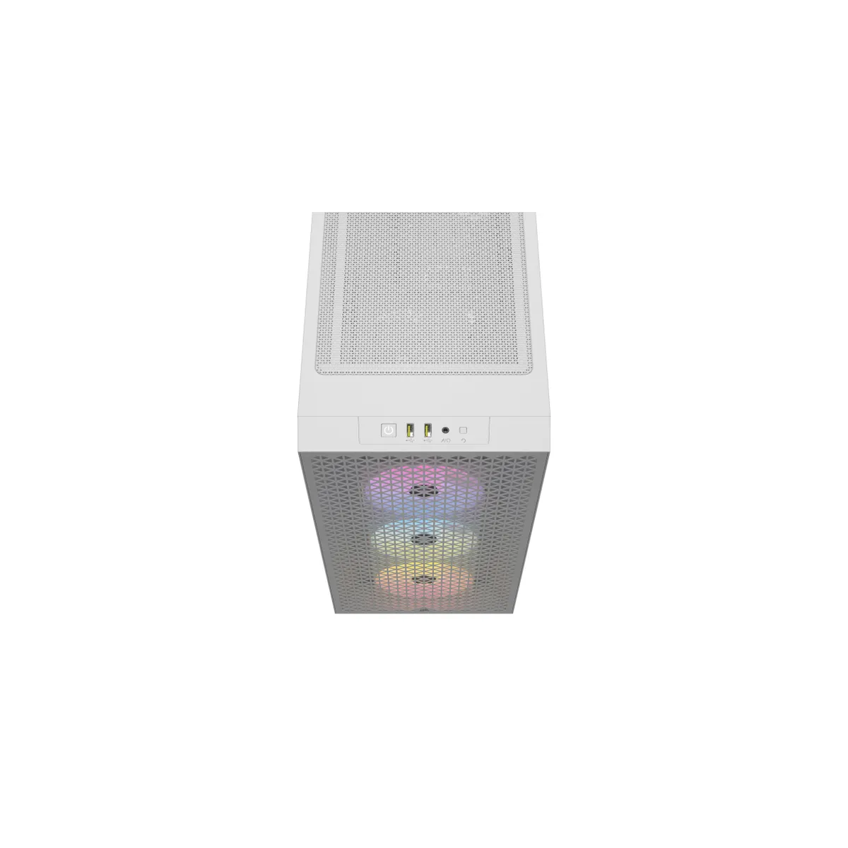 Datoru korpuss Corsair 3000D RGB AIRFLOW Mid-Tower White (CC-9011256-WW) - foto 7