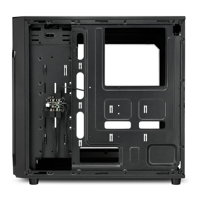 Datoru korpuss Sharkoon VG6-W RGB Midi Tower Black (4044951026814)