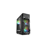 Datoru korpuss Sharkoon VG7-W RGB Midi Tower Black (4044951026869)