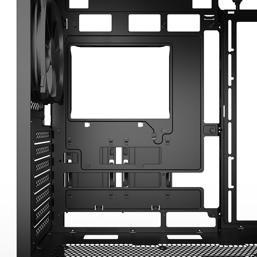 Datoru korpuss Sharkoon AK2 Midi Tower Black (4044951041619)