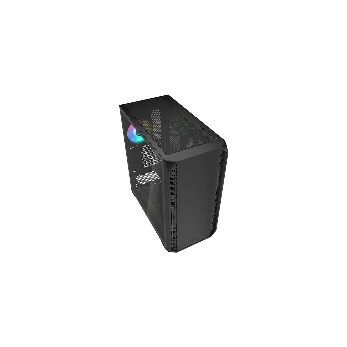 Datoru korpuss Sharkoon AK2 RGB Midi Tower Black (4044951041626)