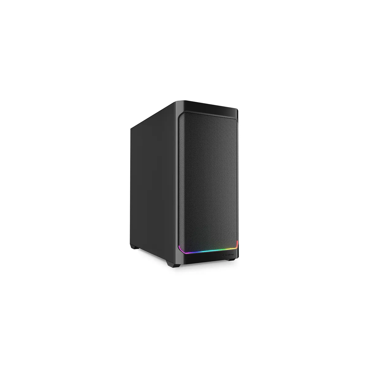 Datoru korpuss Sharkoon AK4 RGB Midi Tower Black (4044951041657) - foto 4