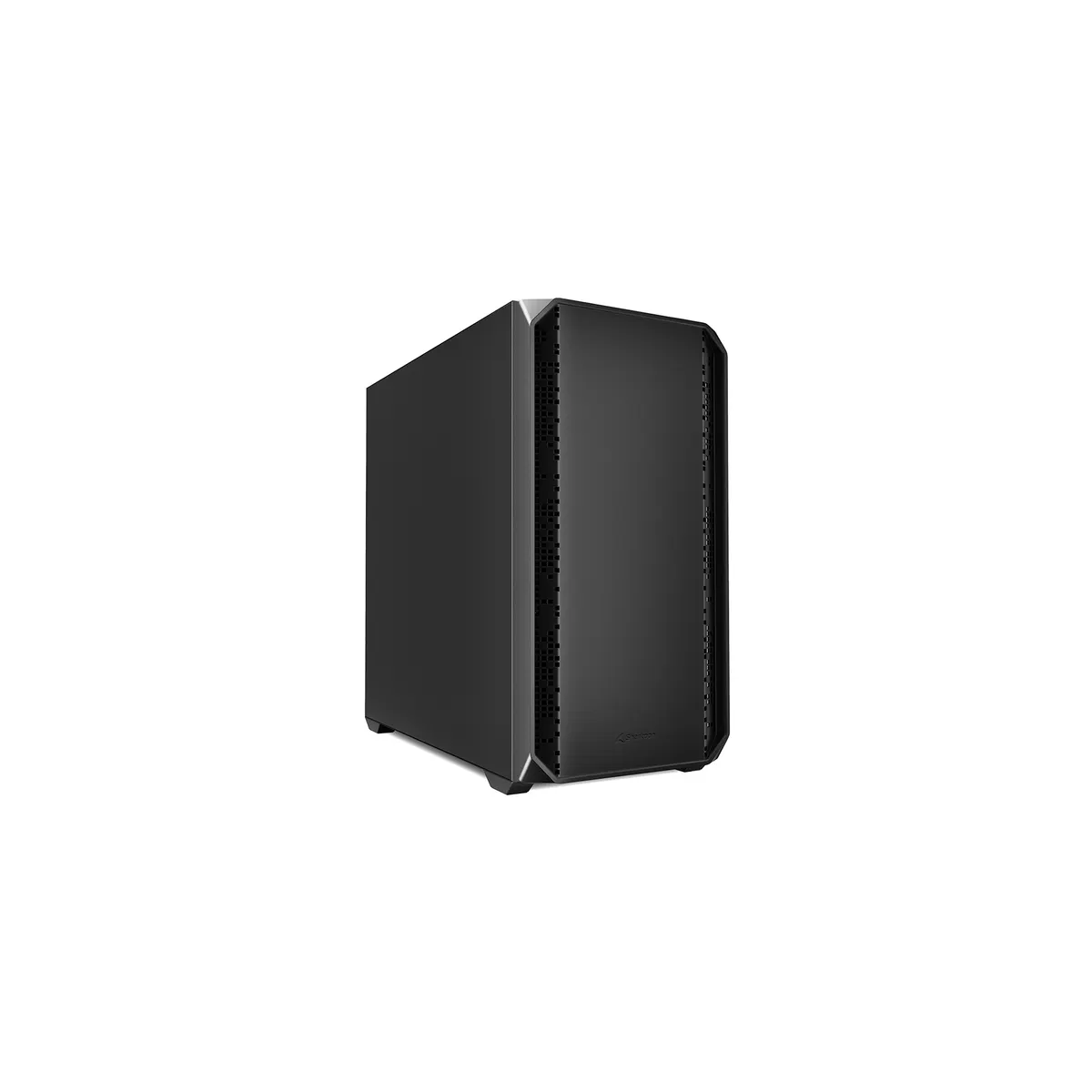 Datoru korpuss Sharkoon MK2 Micro Tower Black (4044951041718) - foto 5