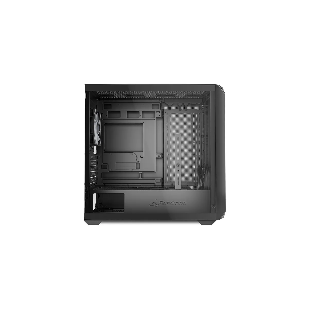 Datoru korpuss Sharkoon MK2 RGB Micro Tower Black (4044951041725) - foto 3