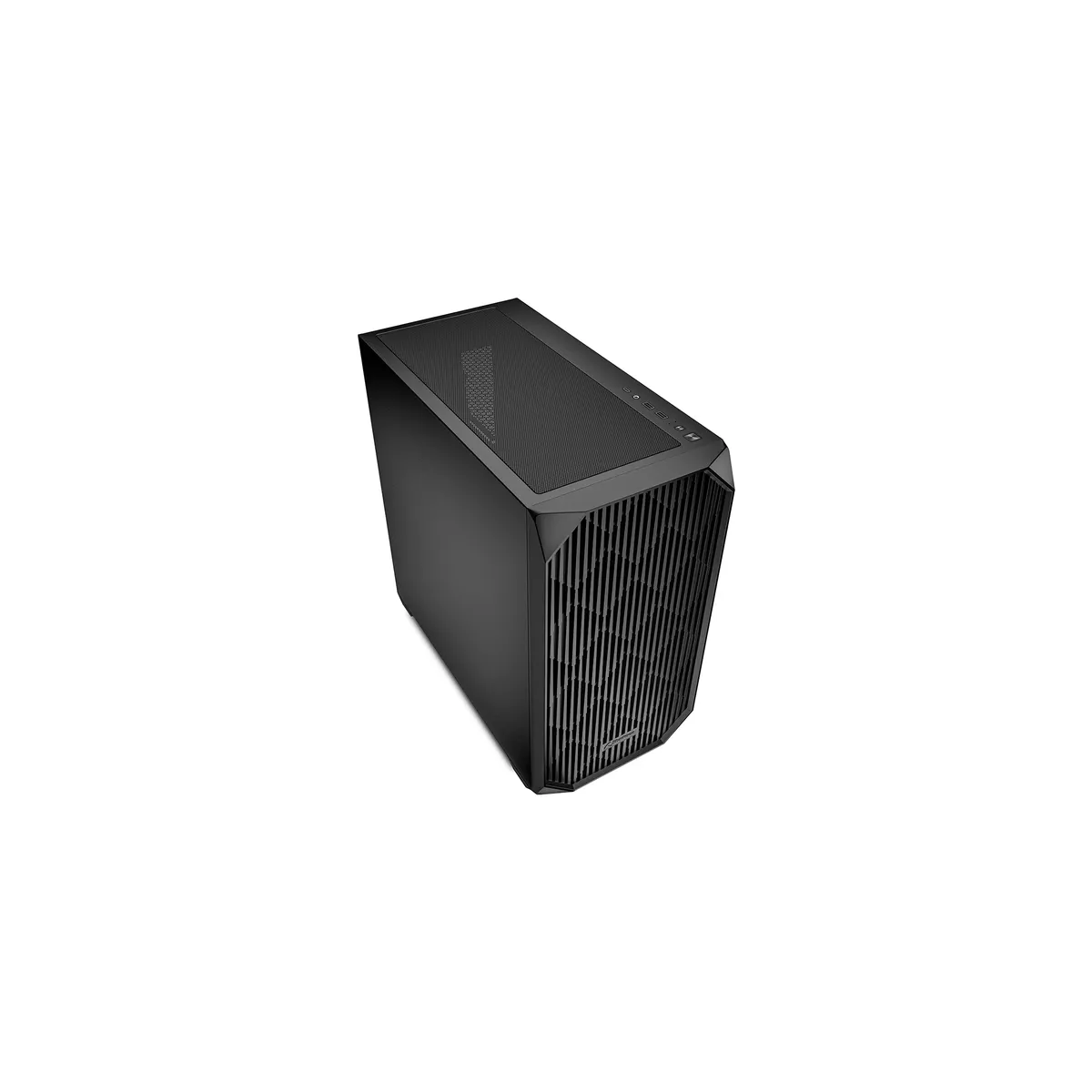 Datoru korpuss Sharkoon MK3 Micro Tower Black (4044951041732) - foto 4