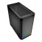 Datoru korpuss Sharkoon MK4 RGB Micro Tower Black (4044951041756) - foto 4