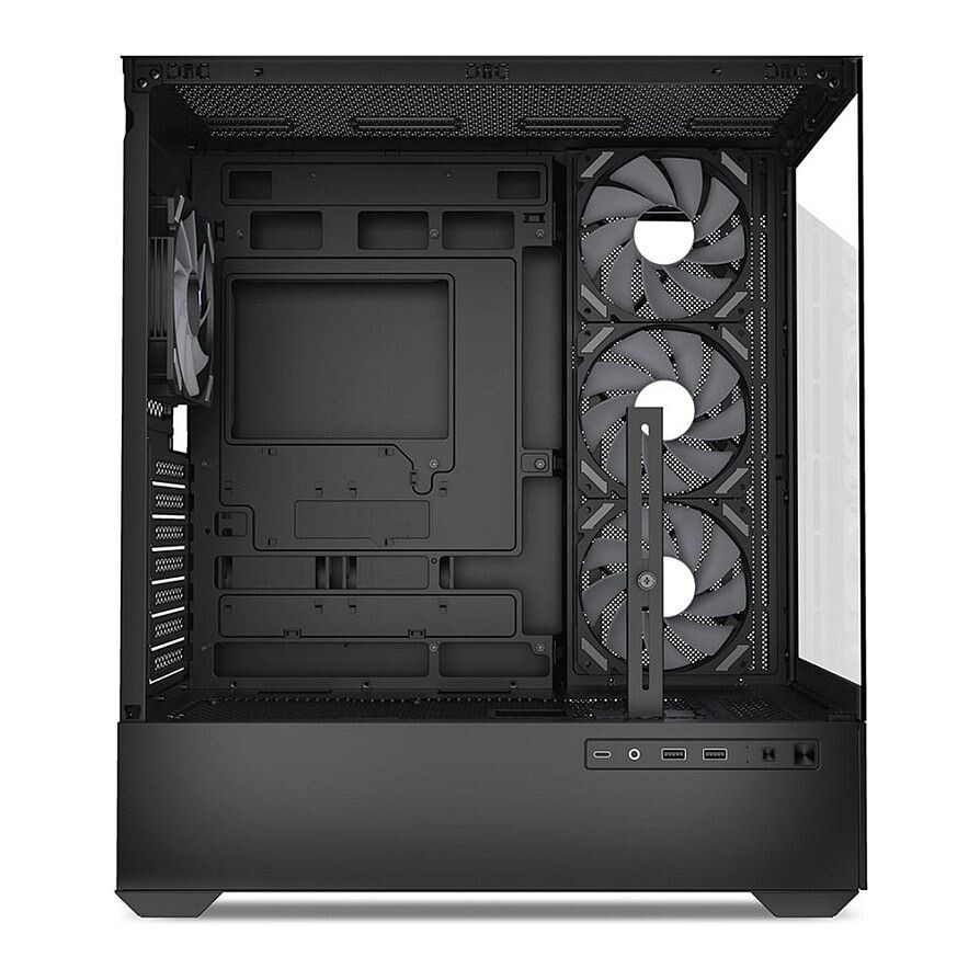 Datoru korpuss Sharkoon AK6 RGB Midi Tower Black (4044951041695) - foto 4