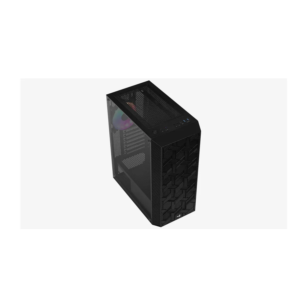 Datoru korpuss AeroCool Midi Hive v3 Midi Tower Black (ACCM-PV27013.11) - foto 4