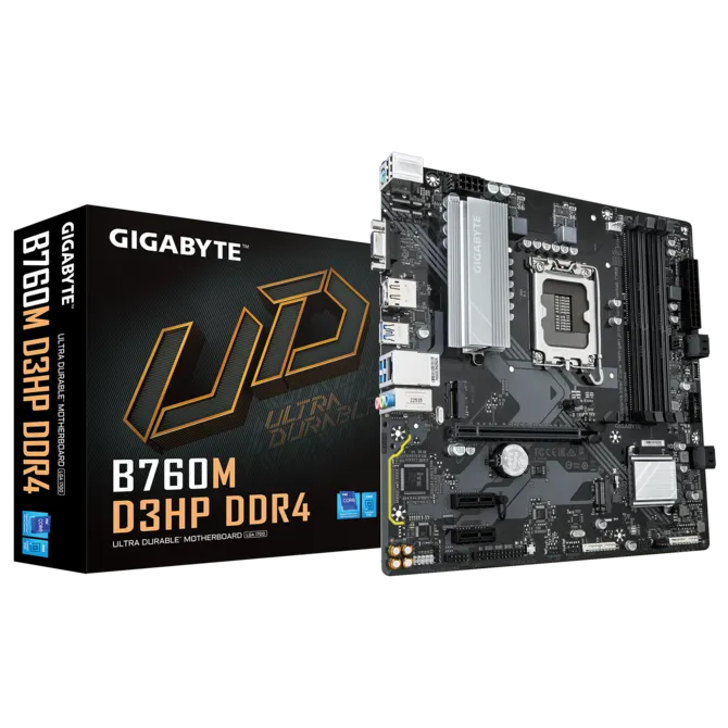 Pamatplate Gigabyte B760M D3HP DDR4 Intel LGA 1700