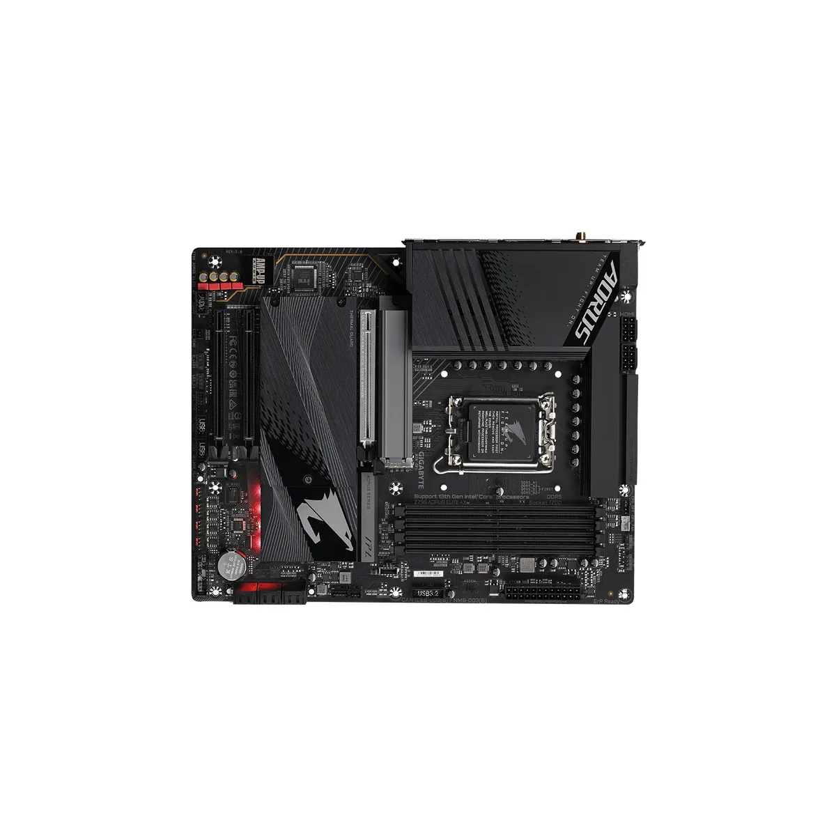 Pamatplate Gigabyte Z790 AORUS ELITE AX Black - Z790 AORUS ELITE AX 1.0 - foto 2