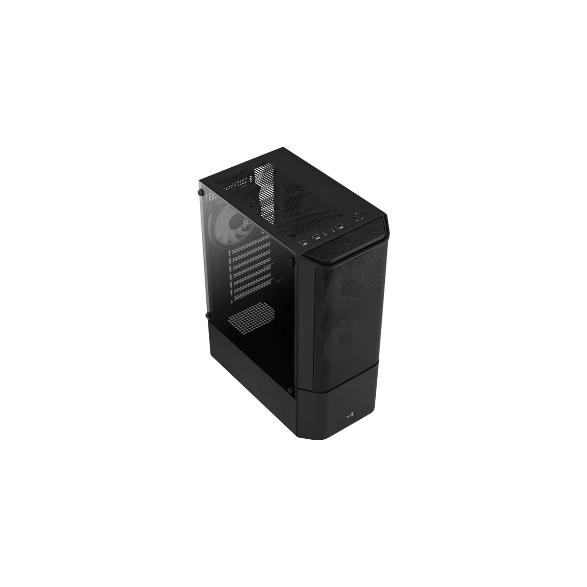 Datoru korpuss AeroCool Quantum Mesh v3 Midi Tower Black (ACCM-PV31133.11) - foto 4