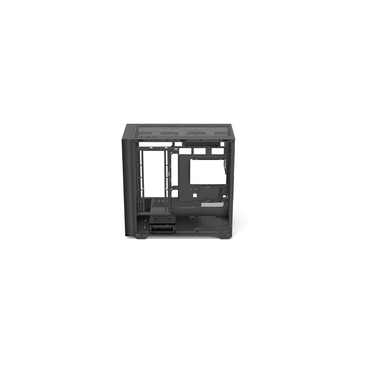 Datoru korpuss AeroCool D302A-G-BK-V1 Mini Tower Black (ACCS-MA04043.11) - foto 4