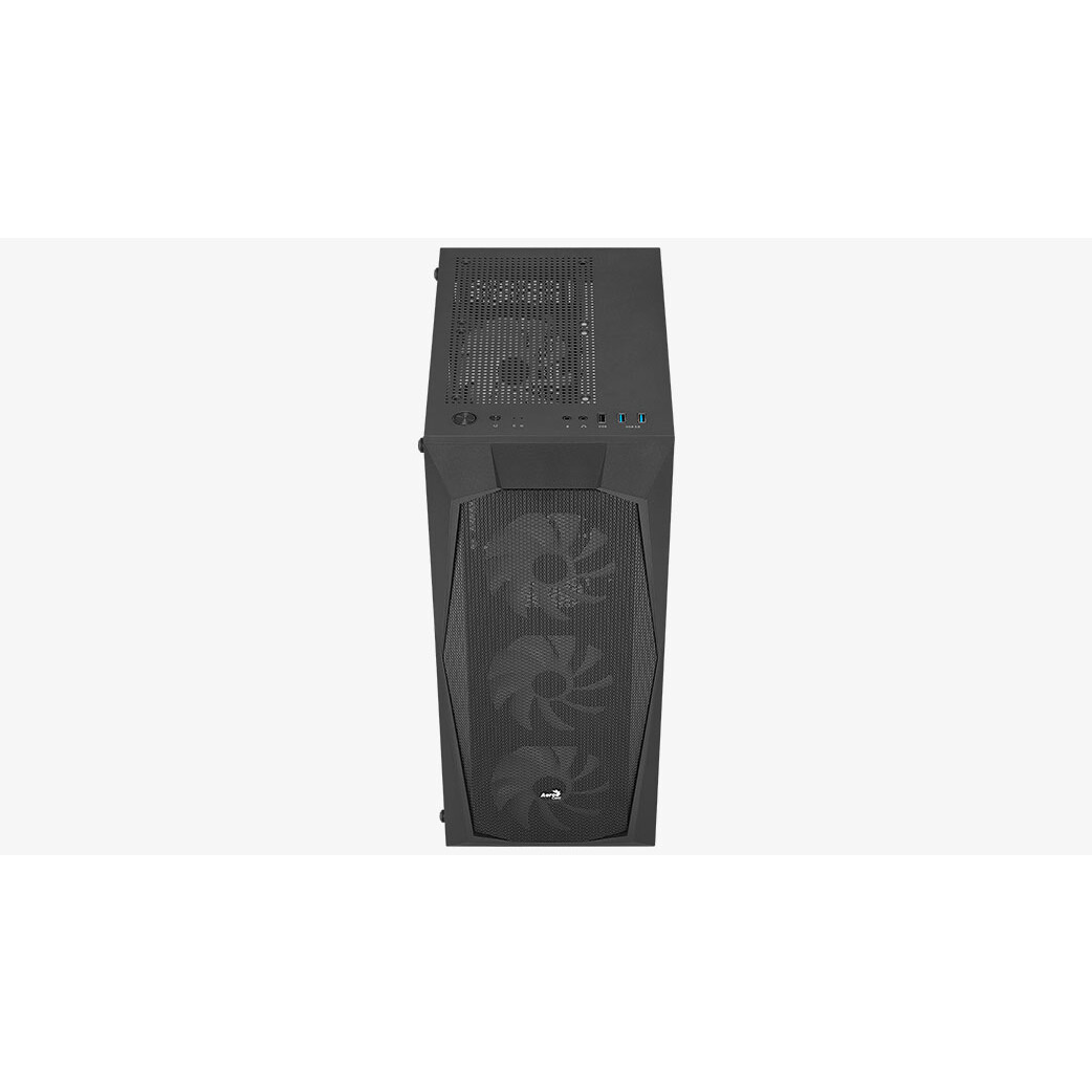 Datoru korpuss AeroCool Falcon-G-BK-V2 ARGB Midi Tower Black (ACCM-PV41143.11)