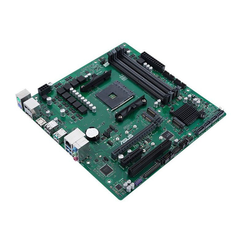 Pamatplate ASUS B550 Pro B550M-C / CSM Green (90MB15Q0-M0EAYC) - foto 2
