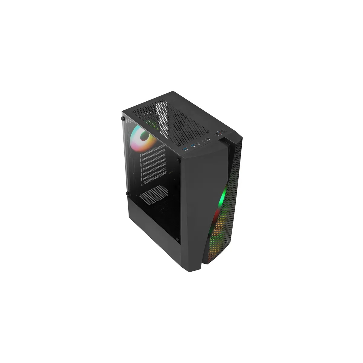 Datoru korpuss AeroCool Wave V3 Midi Tower Black (ACCM-PV35143.11) - foto 4