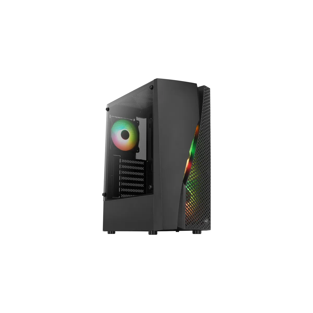 Datoru korpuss AeroCool Wave V3 Midi Tower Black (ACCM-PV35143.11) - foto 6