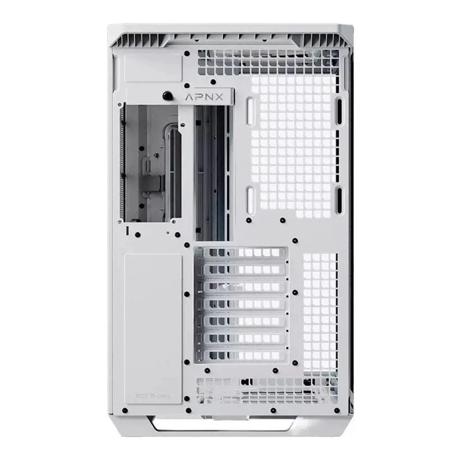 Datoru korpuss APNX V1-W-WT-V1 Midi Tower White (APCM-VI01103.21)