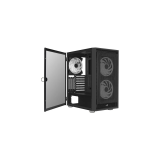 Datoru korpuss AeroCool Graphite-G-BK-v3 ARGB Midi Tower black (ACCM-PB24133.11)