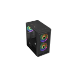 Datoru korpuss AeroCool Graphite-G-BK-v3 ARGB Midi Tower black (ACCM-PB24133.11)