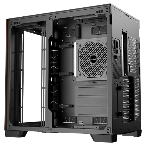 Datoru korpuss Antec C8 Wood Full Tower Black (0-761345-10079-3)
