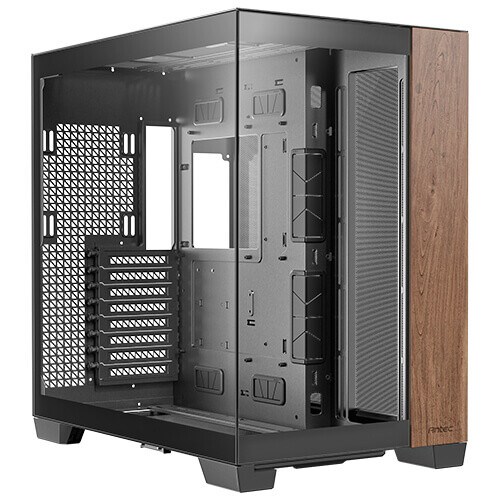 Datoru korpuss Antec C8 Wood Full Tower Black (0-761345-10079-3) - foto 7