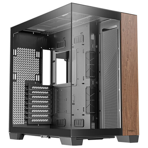 Datoru korpuss Antec C8 Wood Full Tower Black (0-761345-10079-3) - foto 8