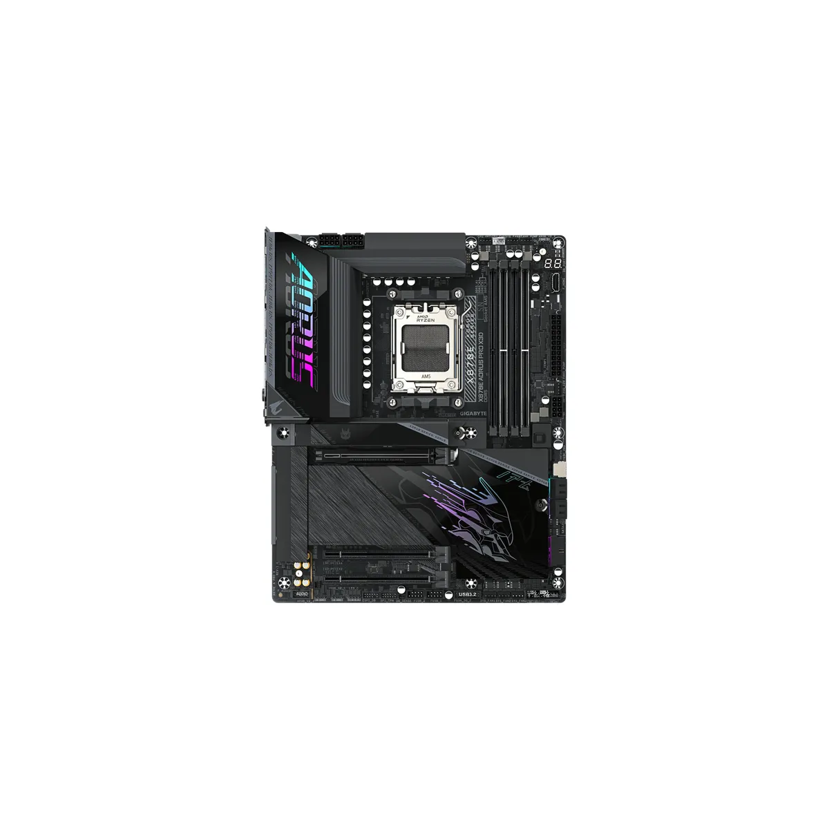 Pamatplate Gigabyte X870E AORUS PRO AX Black (X870E A PRO X) - foto 5