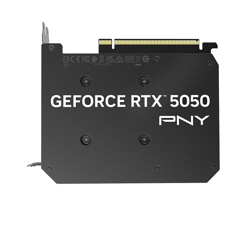 Videokarte PNY GeForce RTX 5050 Single Fan 8GB GDDR6 Black (VCG50508SFXPB1)
