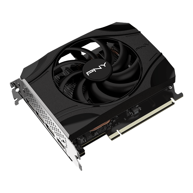 Videokarte PNY GeForce RTX 5050 Single Fan 8GB GDDR6 Black (VCG50508SFXPB1) - foto 7