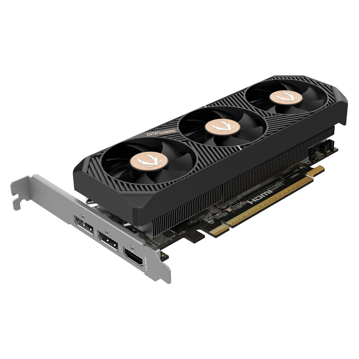 Videokarte ZOTAC GeForce RTX 5050 GAMING Low Profile 8GB GDDR6 Black (ZT-B50500L-10L)