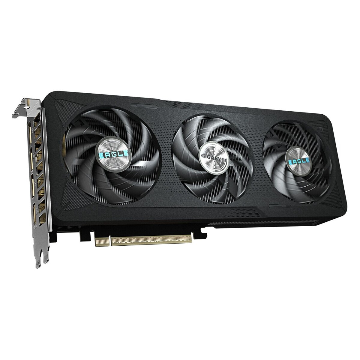 Videokarte Gigabyte GeForce RTX 5060 TI EAGLE Max OC 8GB GDDR7 Black (GV-N506TEAGLEMAX OC-8GD) - foto 4